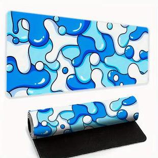 Коврик для мыши и клавиатуры "Blue Spots" 80&times;30 см 398 фото