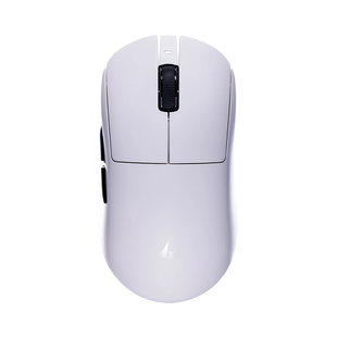 Игровая беспроводная мышка ATK A9 Ultra Max 2.0 / Два режима подключения / Сенсор PAW3395 Ultra / White 452 фото