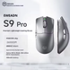 Ігрова бездротова мишка EWEADN S9 Pro / Три режими підключення / Сенсор PAW3395 / 26000 DPI / Grey 283 фото