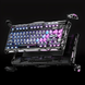 Ігрова бездротова механічна клавіатура Gravastar Mercury K1 Pro TKL Cyberpunk / Три режими підключення / Kailh Speedy Mint / Grey  448 фото 7