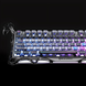 Ігрова бездротова механічна клавіатура Gravastar Mercury K1 Pro TKL Cyberpunk / Три режими підключення / Kailh Speedy Mint / Grey  448 фото 5