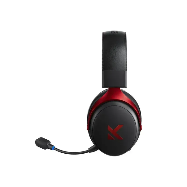 Наушники MCHOSE V9 Pro / Беспроводная игровая гарнитура / 2.4G / Bluetooth с микрофоном / Black Red 138 фото