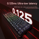 Игровая проводная магнитная клавиатура AJAZZ AK680 MAX / RGB / Magnetic Switch / 8К / Black Lines 233 фото 2